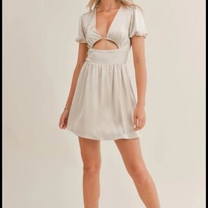 Sage The Label Cream Dress with